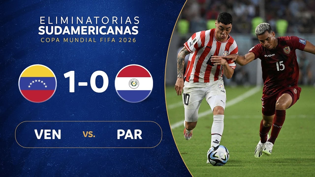 #ไฮไลท์ฟุตบอล [ เวเนซุเอลา 1 - 0 ปารากวัย ] ฟุตบอลโลก รอบคัดเลือก โซนอเมริกาใต้ 2023