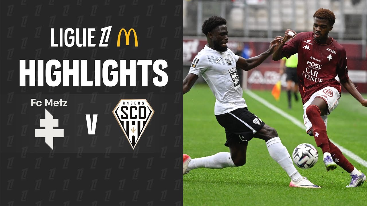 #ไฮไลท์ฟุตบอล [ เม็ตซ์ 1 - 1 อองเช่ร์ ] ลีกเอิง ฝรั่งเศส 2025/15.9.68