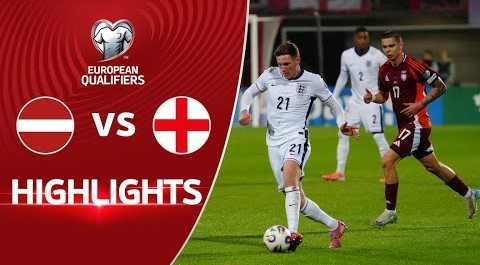 #ไฮไลท์ฟุตบอล [ ลัตเวีย 0 - 5 อังกฤษ ] ฟุตบอลโลก รอบคัดเลือก โซนยุโรป 2025/15.10.68