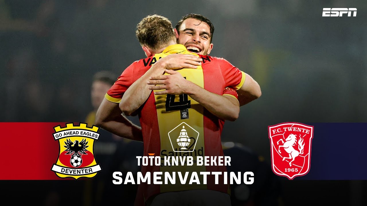 #ไฮไลท์ฟุตบอล [ โก อเฮด อีเกิ้ลส์ 3 - 1 เอฟซี ทเวนเต้ ] ดัตช์ คัพ 2025/16.1.68