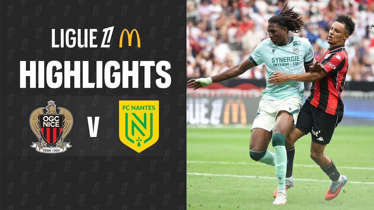 #ไฮไลท์ฟุตบอล [ นีซ 1 - 0 น็องต์ ] ลีกเอิง ฝรั่งเศส 2025/14.9.68