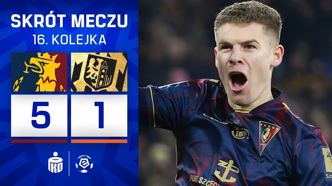 #ไฮไลท์ฟุตบอล [ โปกอน 5 - 1 ซาเกลบี้ ลูบิน ] โปแลนด์ เอ็คสตรัคลาซ่า 2025/25.11.68