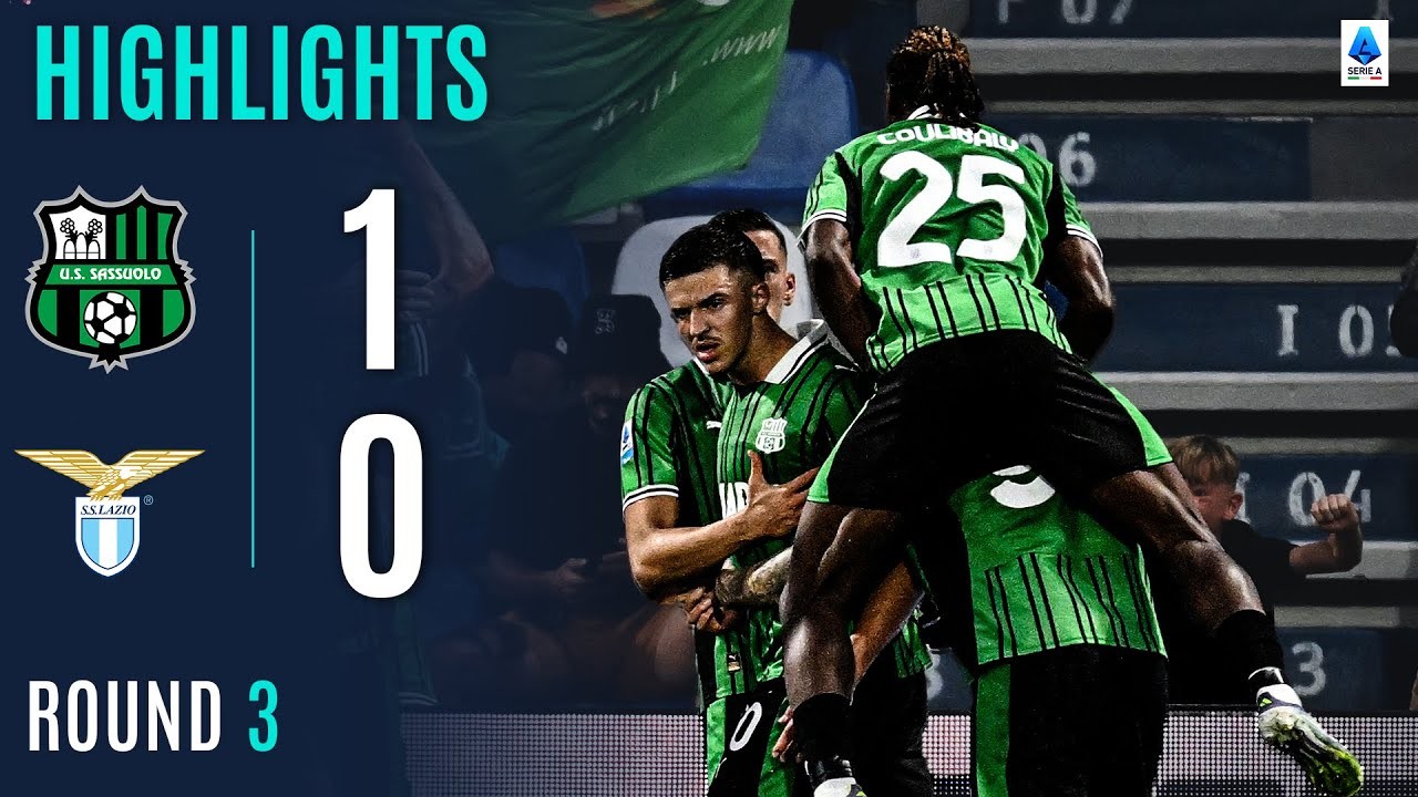 #ไฮไลท์ฟุตบอล [ ซาสซูโอโล่ 1 - 0 ลาซิโอ้ ] กัลโช่ เซเรียอา อิตาลี 2025/15.9.68