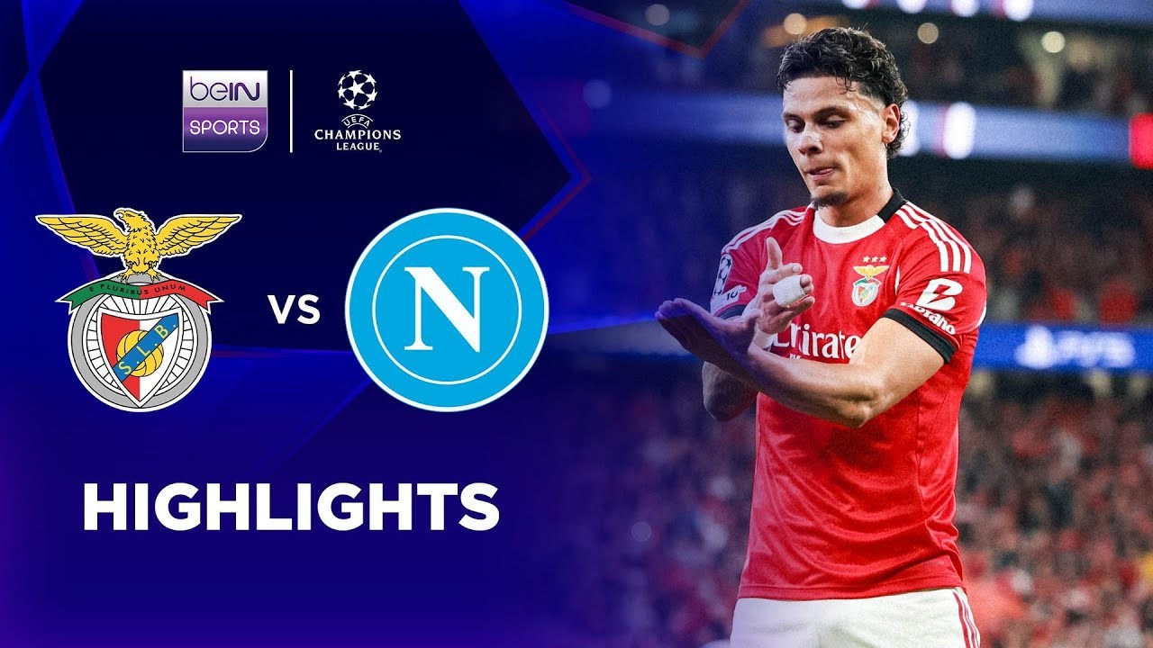 #ไฮไลท์ฟุตบอล [ เบนฟิก้า 2 - 0 นาโปลี ] ยูฟ่า แชมเปี้ยนส์ ลีก (รอบลีกเฟส)นัดที่6 2025/11.12.68