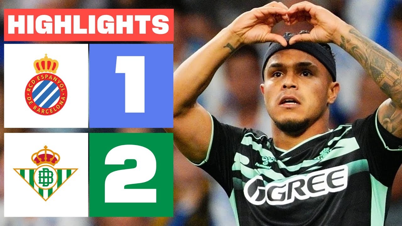 #ไฮไลท์ฟุตบอล [ เอสปันญ่อล 1 - 2 เรอัล เบติส ] ลาลีก้า สเปน 2025/6.10.68