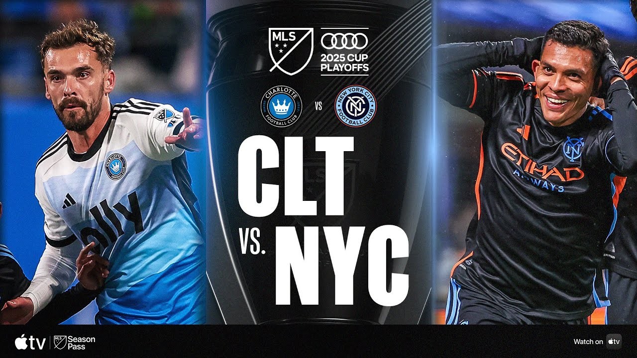 #ไฮไลท์ฟุตบอล [ ชาร์ลอตต์ เอฟซี 0 - 1 นิวยอร์ก ซิตี้ ] ยูเอสเอ เมเจอร์ลีก ซอคเกอร์ 2025/29.10.68