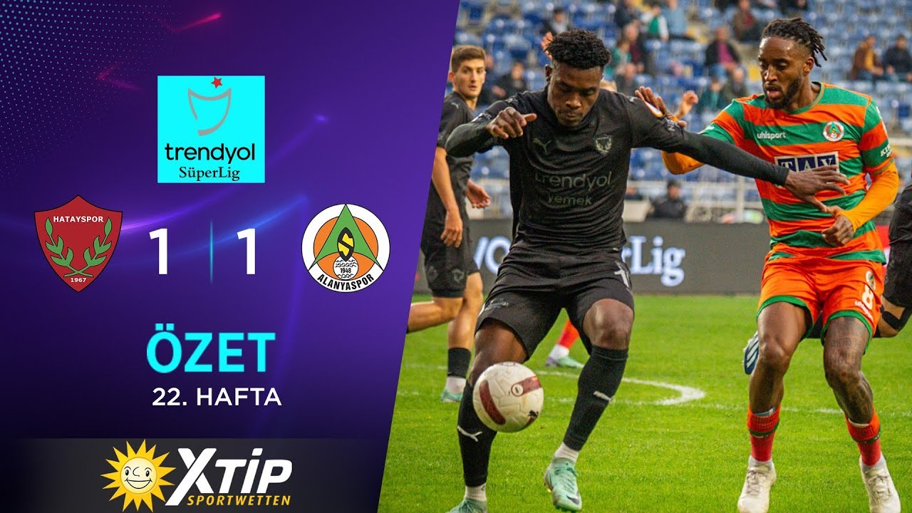 #ไฮไลท์ฟุตบอล [ ฮาเตย์สปอร์ 1 - 1 อลันยาสปอร์ ] ตุรกี ซุปเปอร์ลีก 2024/24.1.67