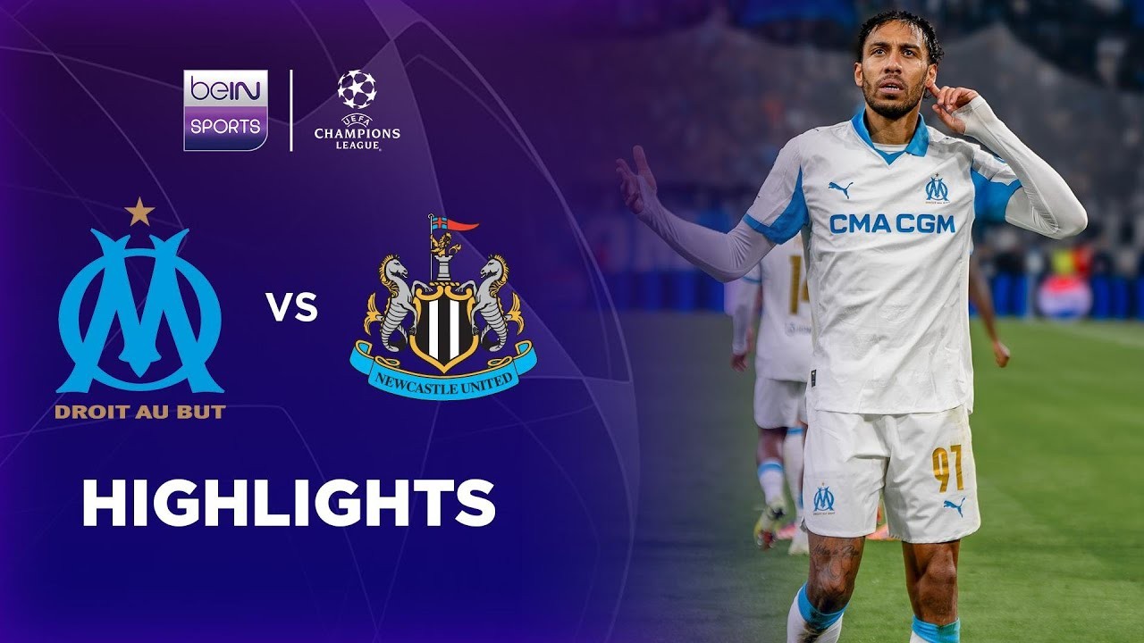 #ไฮไลท์ฟุตบอล [ โอลิมปิก มาร์กเซย 2 - 1 นิวคาสเซิ่ล ยูไนเต็ด ] ยูฟ่า แชมเปี้ยนส์ ลีก (รอบลีกเฟส)นัดที่5 2025/26.11.68