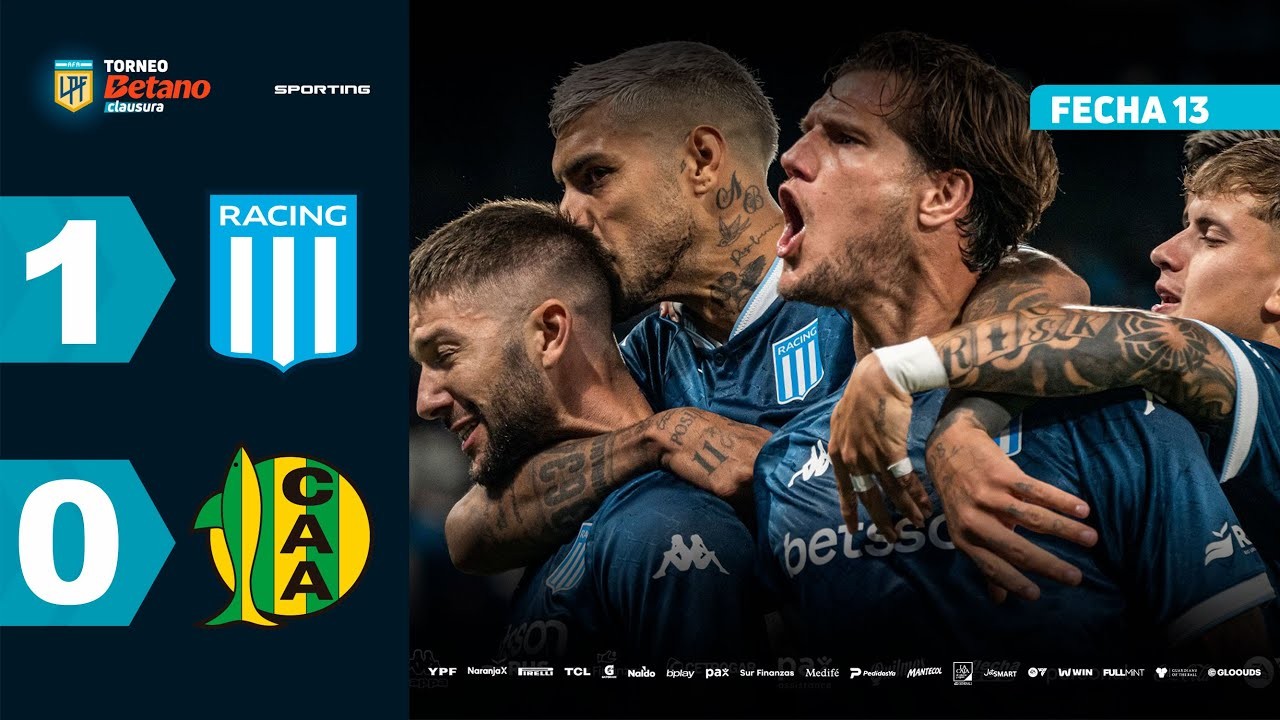 #ไฮไลท์ฟุตบอล [ ราซิ่ง คลับ 1 - 0 อัลโดซิวี่ ] อาร์เจนติน่า พรีเมียร์ ดิวิชั่น 2025/18.10.68