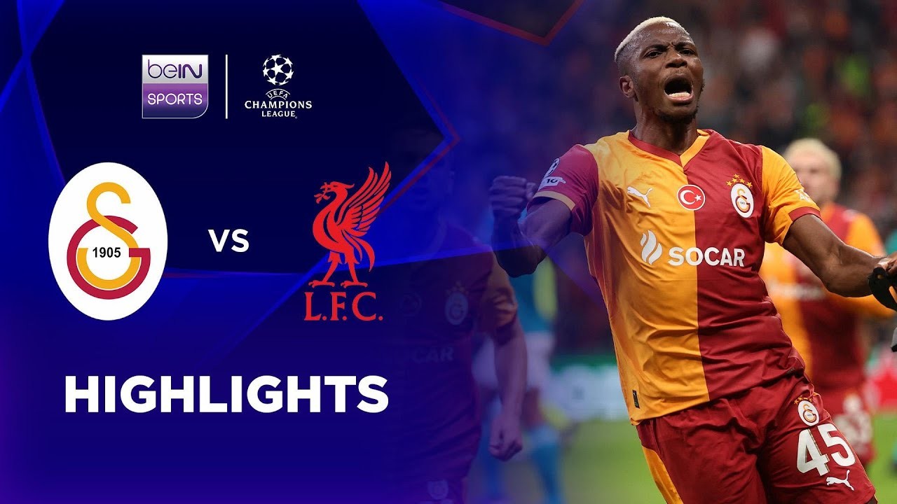 #ไฮไลท์ฟุตบอล [ กาลาตาซาราย 1 - 0 ลิเวอร์พูล ] ยูฟ่า แชมเปี้ยนส์ ลีก 2025/1.10.68