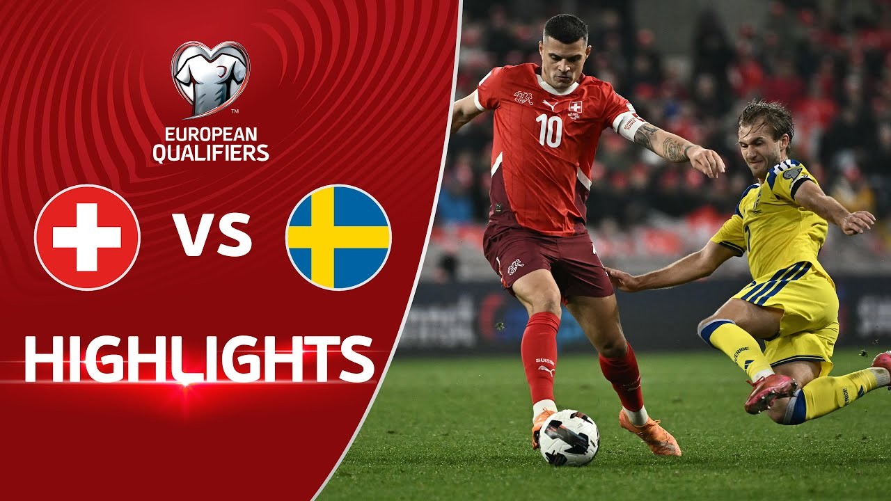 #ไฮไลท์ฟุตบอล [ สวิตเซอร์แลนด์ 4 - 1 สวีเดน ] ฟุตบอลโลก รอบคัดเลือก โซนยุโรป 2025/16.11.68