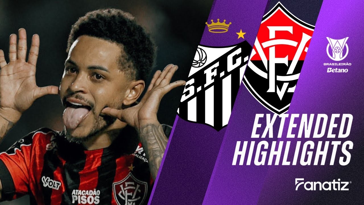 #ไฮไลท์ฟุตบอล [ ซานโตส 0 - 1 วิตอเรีย บีเอ ] บราซิล ซีรี่ย์เอ 2025/21.10.68