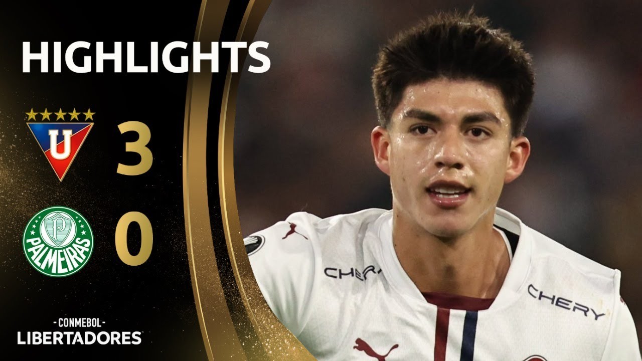 #ไฮไลท์ฟุตบอล [ แอลดียู ควิโต 3 - 0 พัลไมรัส ] โคปา ลิเบอร์ตาดอเรส 2025/24.10.68