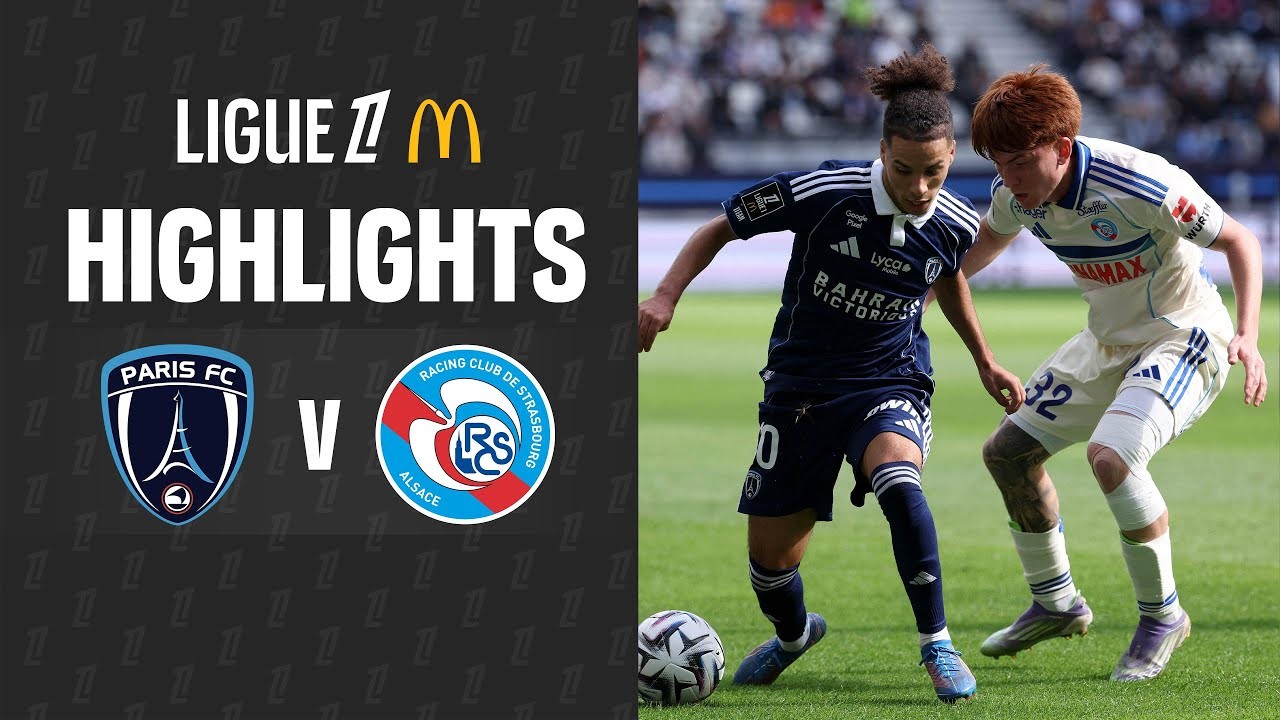 #ไฮไลท์ฟุตบอล [ ปารีส เอฟซี 2 - 3 สตาร์บูร์ก ] ลีกเอิง ฝรั่งเศส 2025/22.9.68