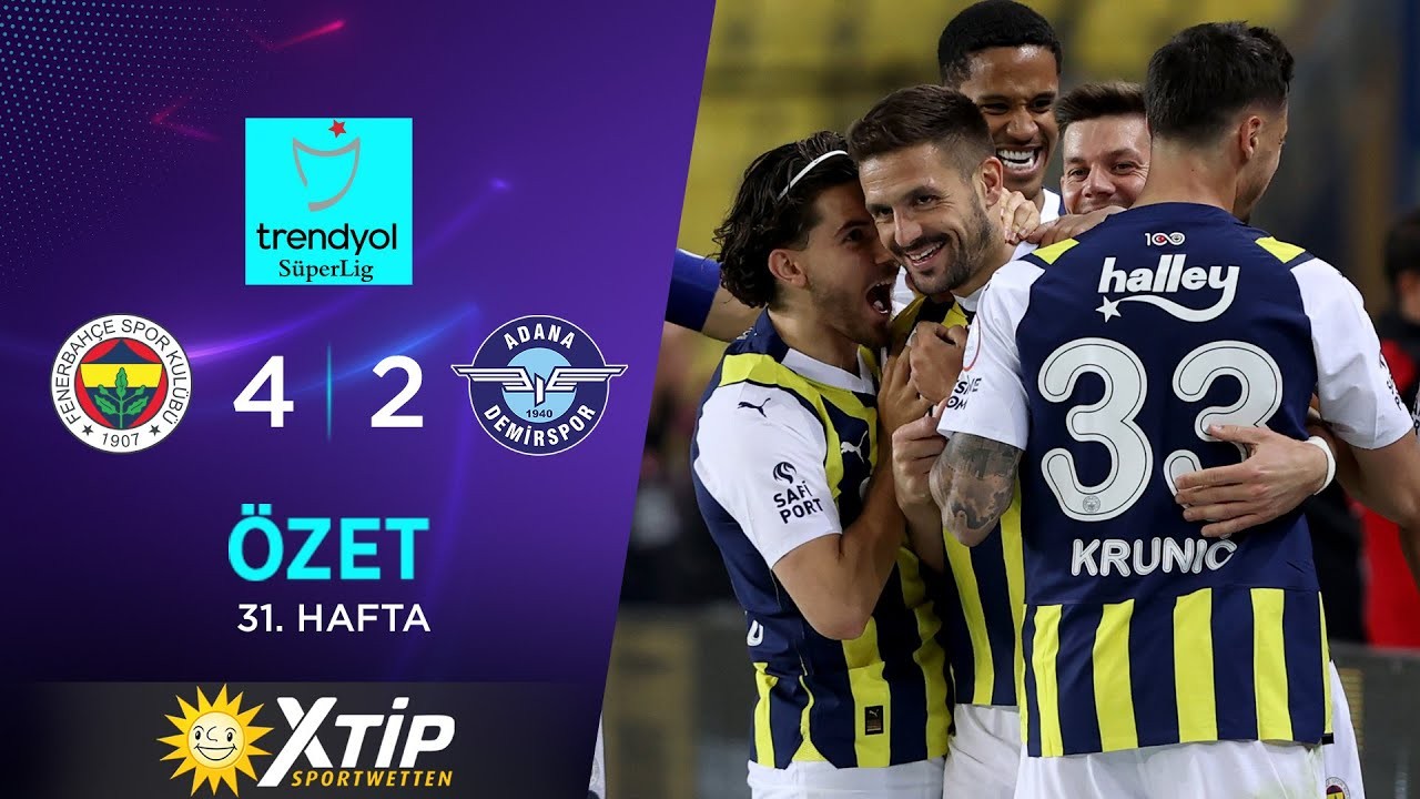 #ไฮไลท์ฟุตบอล [ เฟเนร์บาห์เช่ 4 - 2 อดาน่า เดมิร์สปอร์ ] ตุรกี ซุปเปอร์ลีก 2024/4.4.67