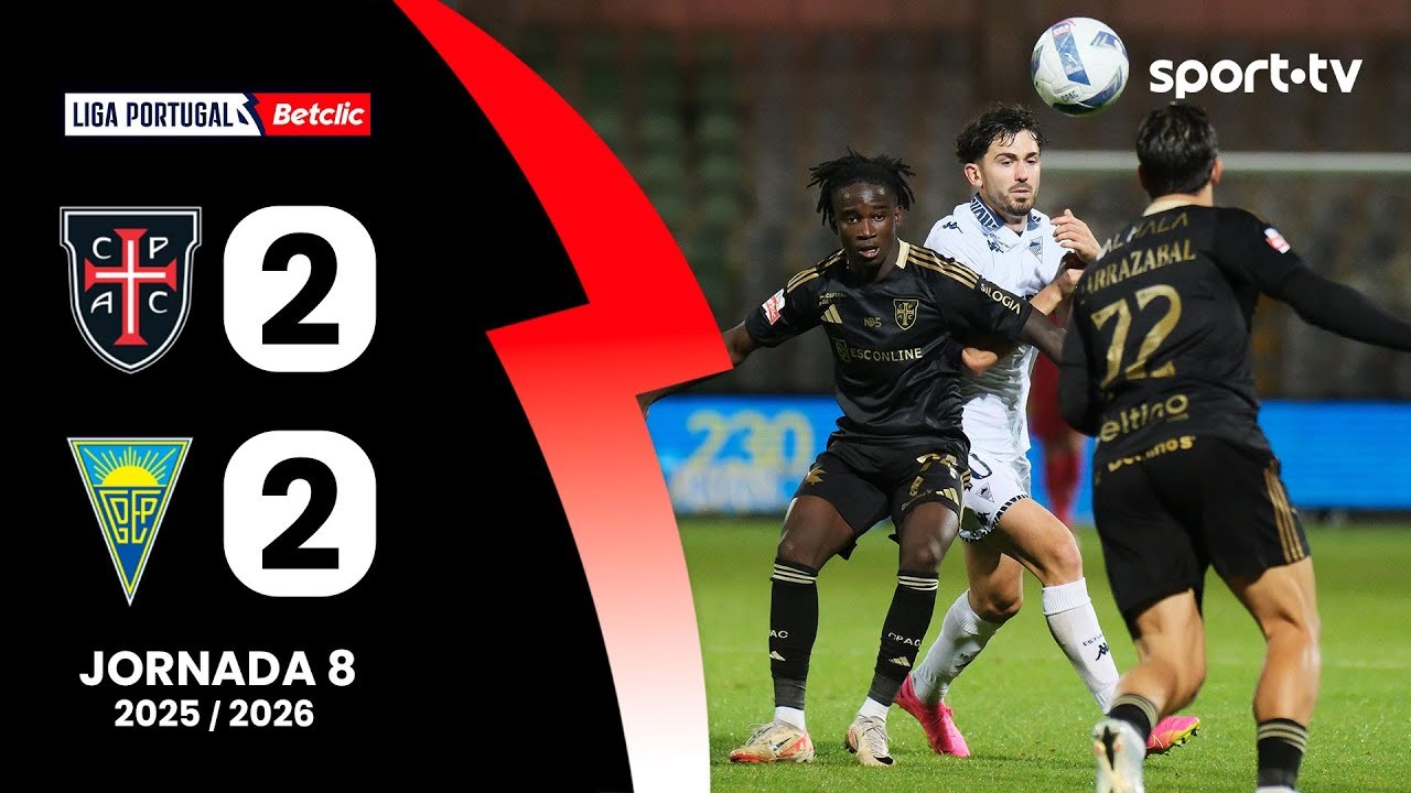 #ไฮไลท์ฟุตบอล [ คาซ่า เพีย เอซี 2 - 2 เอสโตริล ] พรีไมร่า ลีก้า โปรตุเกส 2025/4.10.68