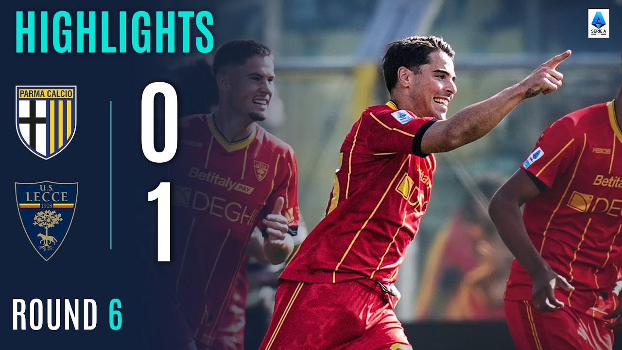 #ไฮไลท์ฟุตบอล [ ปาร์ม่า 0 - 1 เลชเช่ ] กัลโช่ เซเรียอา อิตาลี 2025/5.10.68