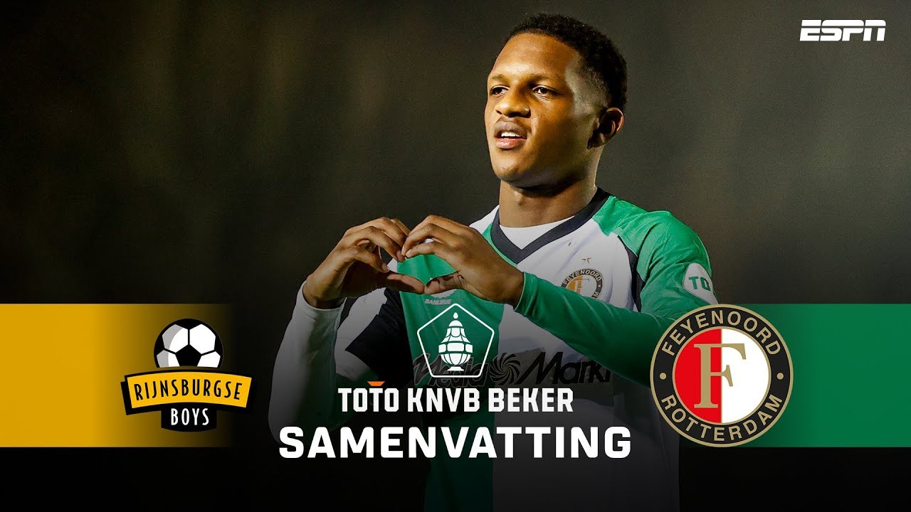 #ไฮไลท์ฟุตบอล [ ไรจน์สเบิร์ก บอยส์ 1 - 4 เฟเยนูร์ด ร็อตเธอร์ดัม ] ดัตช์ คัพ 2025/16.1.68