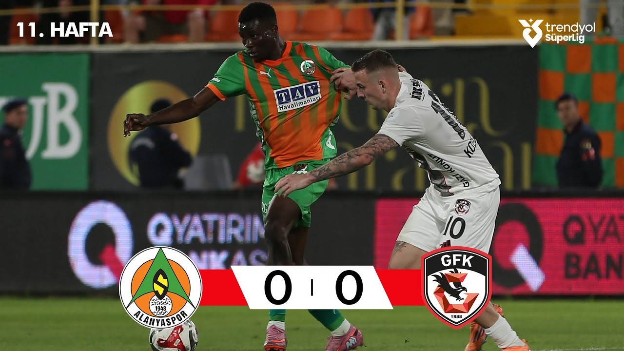 #ไฮไลท์ฟุตบอล [ อลันยาสปอร์ 0 - 0 กาเซียนเท็ป ] ตุรกี ซุปเปอร์ลีก 2025/4.11.68