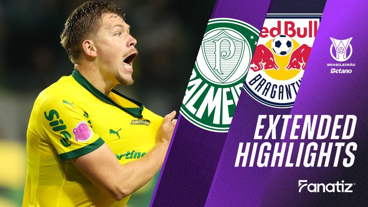 #ไฮไลท์ฟุตบอล [ พัลไมรัส 5 - 1 บรากันติโน่ ] บราซิล ซีรี่ย์เอ 2025/16.10.68